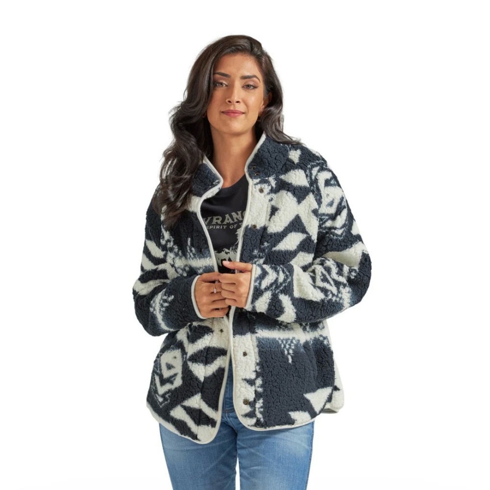 Wrangler Retro Sherpa Snap Jacket